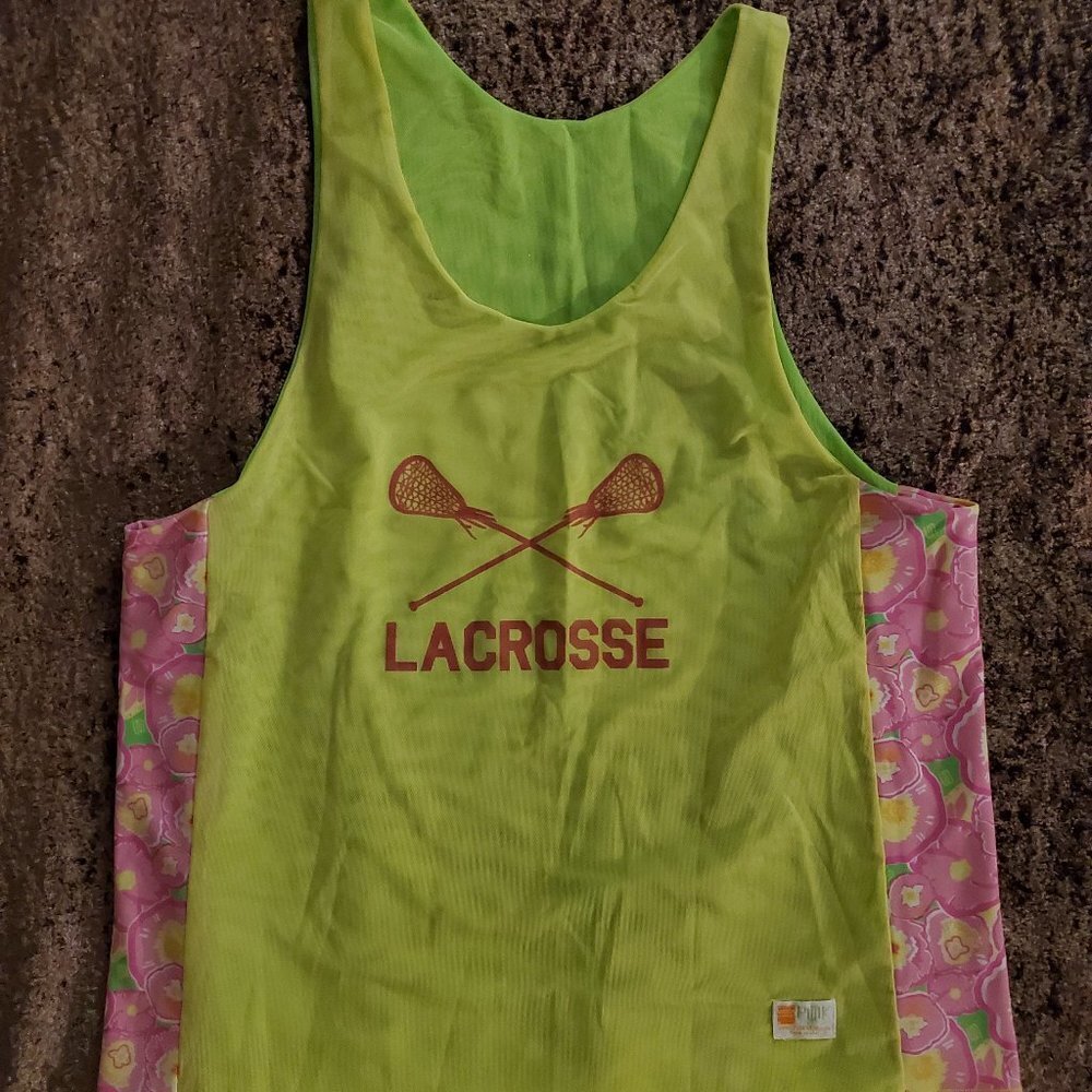 Lacrosse Sleeveless Shirt Neon ~~~~~EUC - Picture 3 of 6